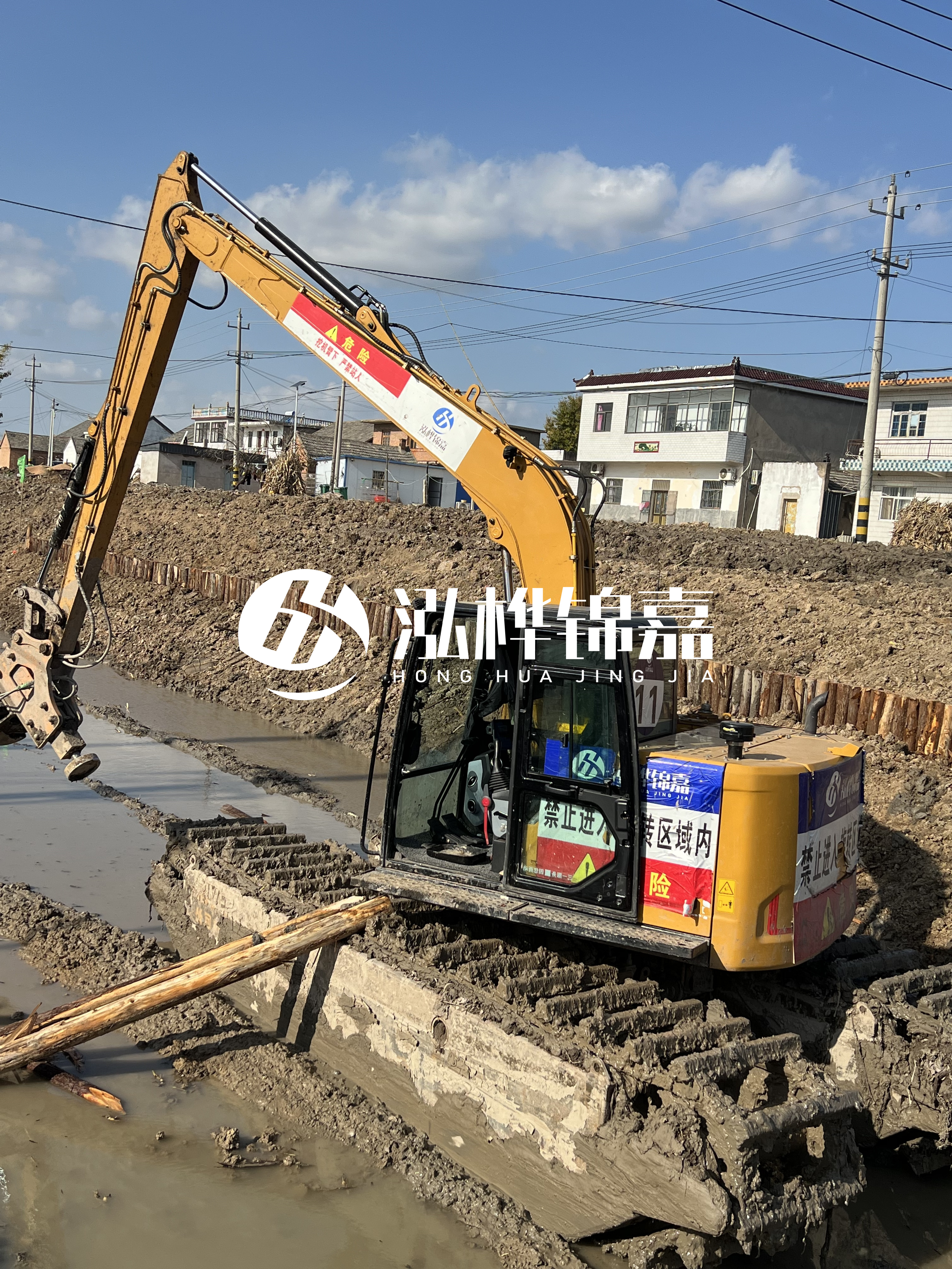 安陽挖機(jī)打木樁專業(yè)施工-河道打木樁的價(jià)格受哪些因素影響？